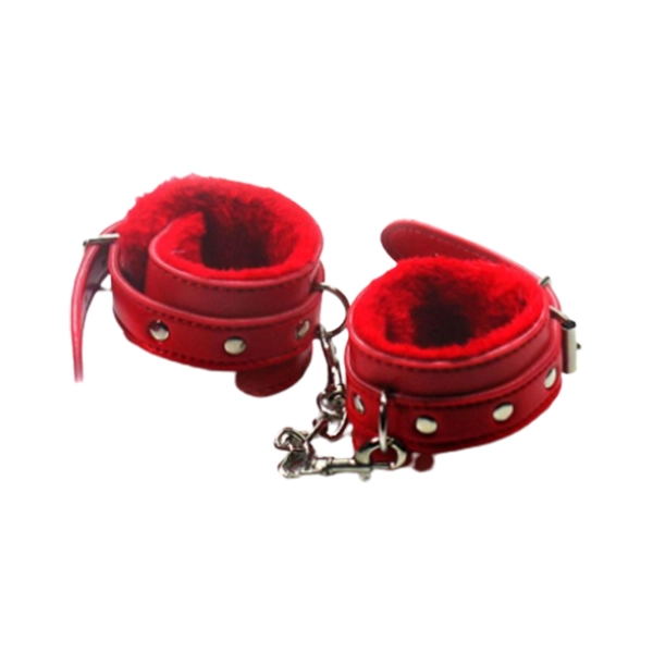 Paires de menottes fourrures