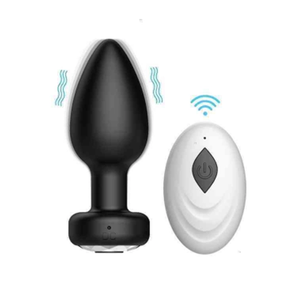 Plug anal vibrant télécommande