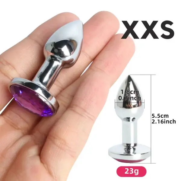 Plug Anal Acier Taille XXS – Image 4